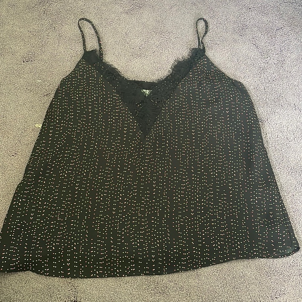 Spaghetti strap flowy top